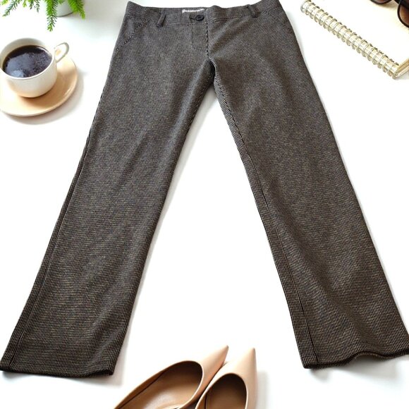 Betabrand Pants - Betabrand Dress Pant Yoga Pants | Size Small Long | Microcheck Stretch Work